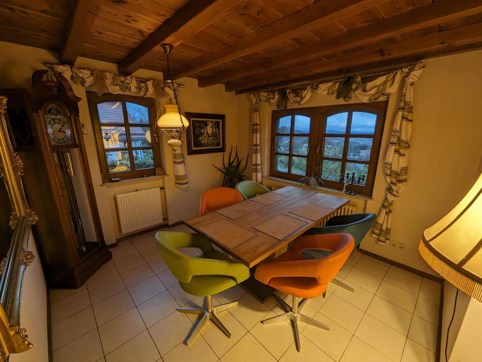 Sonnige Aussicht Villa Losheim Exteriör bild